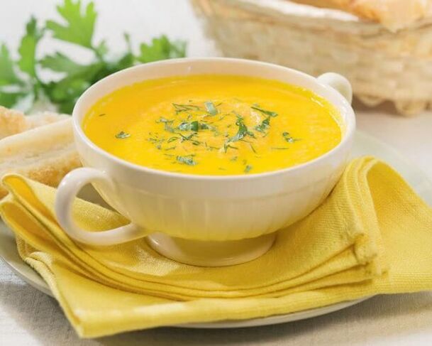 menu during a gout deterioration
