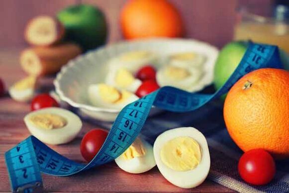 Egg diet for 4 weeks
