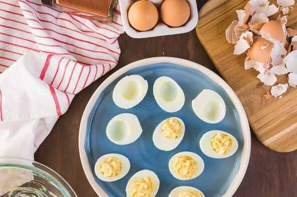 What foods can be eaten in an egg diet
