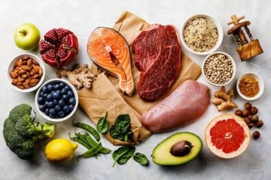 Proper food diet